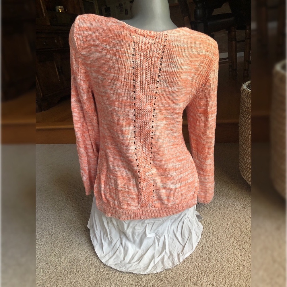 ANTHROPOLOGIE MOTH LAYERED SWEATER - Picture 3 of 3